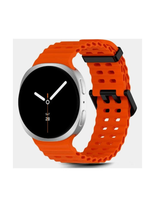Tech-Protect Curea Silicon Portocaliu (SAMSUNG WATCH 8, CLASSIC)