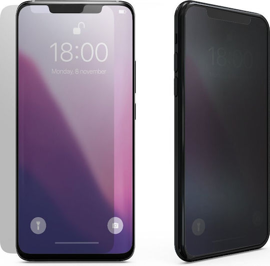 TelForceOne Privacy Tempered Glass Μαύρο (Redmi A5)