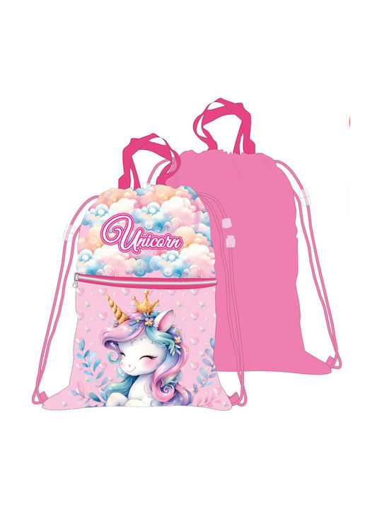 Unicorn Kids Bag Pouch Bag Pink 45cmx34.5cmcm
