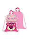Disney Kids Bag Pouch Bag Pink 45cmx34.5cmcm
