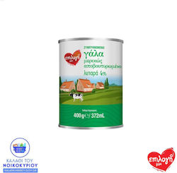 Epilogi Mou Organic Evaporated Milk 400gr