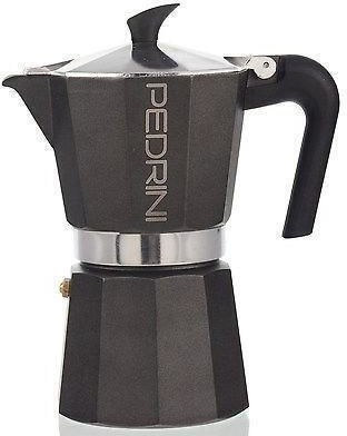 Pedrini Pedrini Espresso Pot 6 Cups Gray