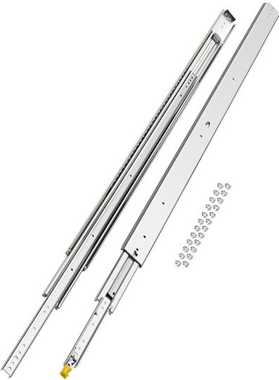 Vevor Pair of Sliding Rails Soft Close Full Extension 16-60 Inches 500 Lbs Zxcthg500b607bscwv0