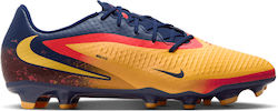 Nike Phantom 6 Low Football Shoes with Cleats Orange Nike Phantom 6 Low Football Shoes with Cleats Orange