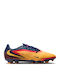 Nike Phantom 6 Low Fußballschuhe mit Stollen Orange