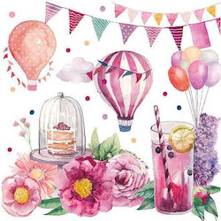 Decoupage Napkin Party Time 1 Piece