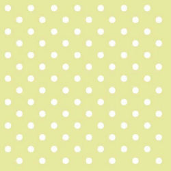 Decoupage Napkin Light Green Polka Dot 1 Piece
