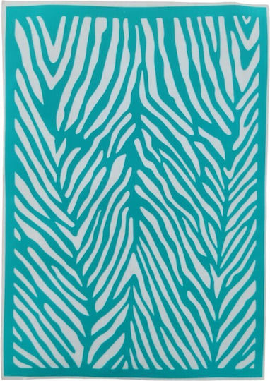 Самозалепващ Шаблон Artistic Design Zebra Stripes 20x14см