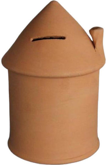 Căsuță Pușculiță Ceramică Cu Capac 13.5x8.5 Cm