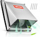 Vevor Vent Louver 18.8x18.8cm Square with Screen