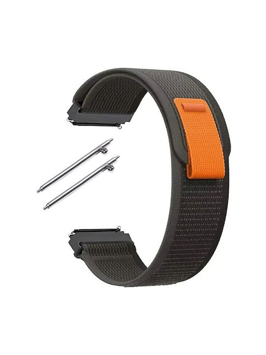 Nylon Tragbare Bänder Für Allgemeine Verwendung 22 Mm Graue