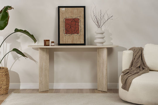 Мебели за съхранение дървен Travertine 150x35x75см