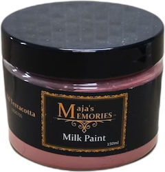 Vopsea Specială Pentru Artizanat Palaiōsis Milk Paint Old Terracotta Maja’s Memories 150ml