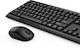 Forev Wireless Keyboard & Mouse Set English US Gray