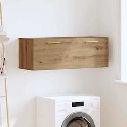 vidaXL Badezimmerschrank B100xT36.5xH35cm Eiche