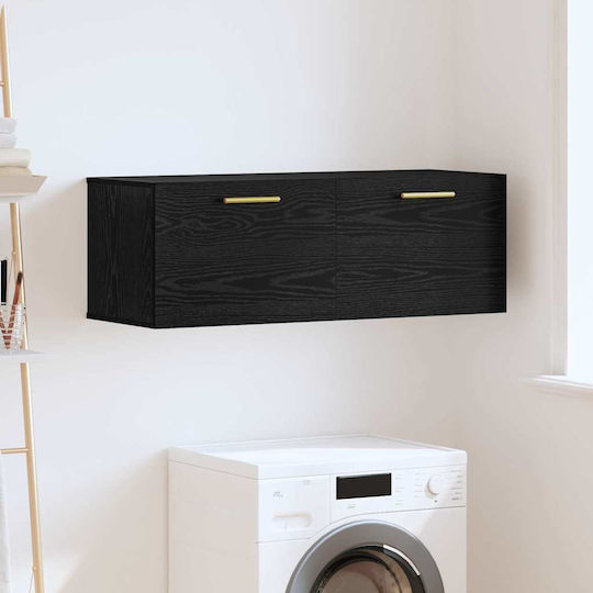 vidaXL Ντουλάπι Μπάνιου 100x36.5x35cm Δρυς