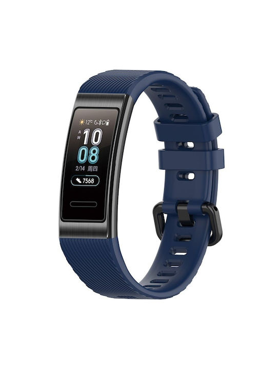 Силиконова Кайшка Huawei Band 3/4 Pro Тъмносин