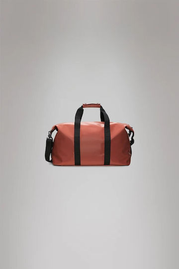 Rains Hilo Weekend Bag Sack Voyage Pink Fabric