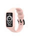 Silicone Strap Case Huawei Band 6 Pink