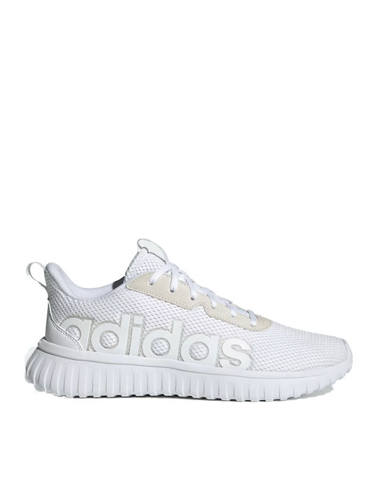 adidas Kaptir Base Ανδρικά Sneakers Λευκά