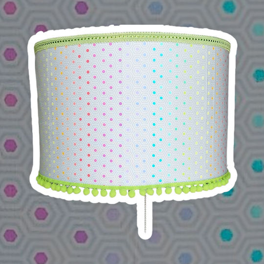 Ceiling Lamp Neon Green Octagon Dimensions 30*20 E27