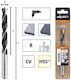 Alpen Drills Burghiu cu Tija Cilindrică pentru Lemn 15x169mm