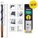 Alpen Drills Set 5 Burghie HSS cu Tija Cilindri...