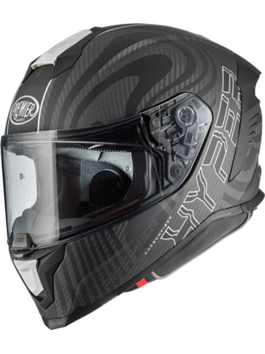 Premier Hyper Carbon PS8BM Motorcycle Helmet Fu...