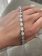 Women's Bracelet made of Steel with Zircon