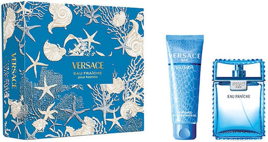 Versace Eau Fraiche Men's Set with Eau de Toilette