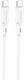 Foneng USB 2.0 Cable USB-C male - USB-C 100W PD Λευκό 1m