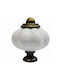 ACM Antique Knob Furniture made of Plastic & Zamak & Metallic White-plastic Bronze-metal 30mm (Center Distance 30mm) 11988-000-PLA1 1pcs