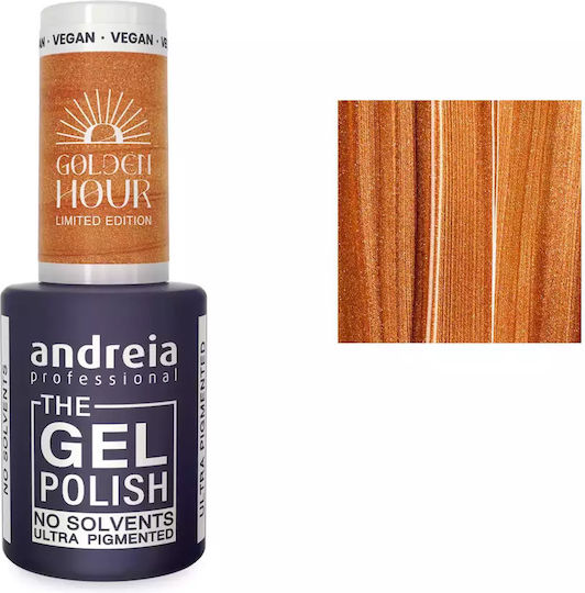 Andreia Professional Golden Hour Полутраен Лак За Нокти Golden Hour Gh2 10.5мл