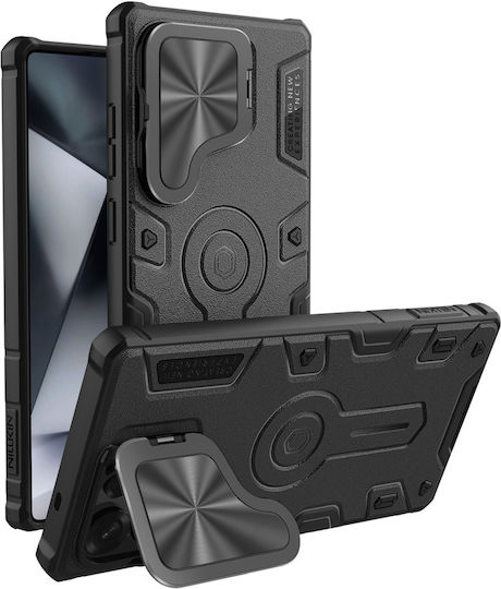 Samsung Galaxy S25 Ultra Case Rugged Nillkin Camshield Armor Prop Magsafe Black