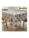 Linea Home Tablecloth Mocha 140x180cm