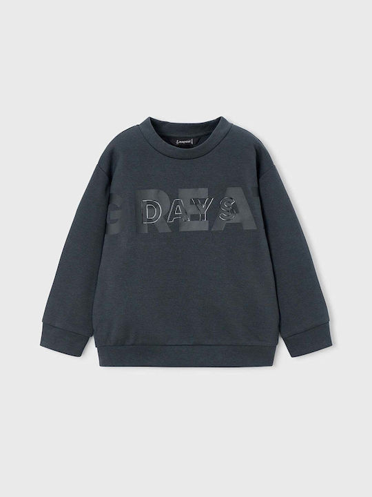 Mayoral Kids Sweatshirt Anthracite Grey