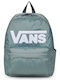 Vans Old Skool Drop V Σχολική Τσάντα Πλάτης Γυμνασίου - Λυκείου Μπλε