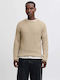 Langarm Pullover Beige