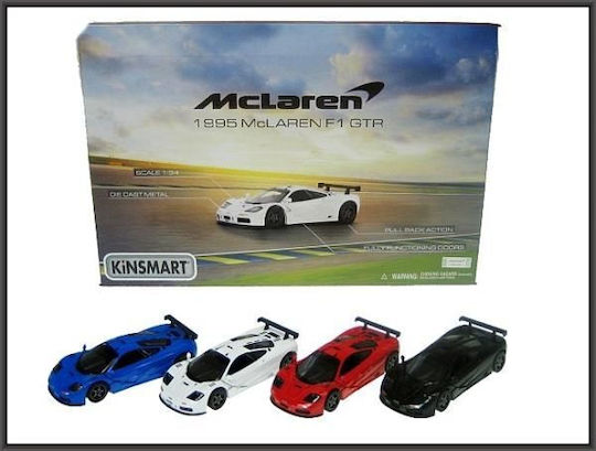 HIPO McLaren F1 GTR 1995 Spielzeugauto 1:34 Formel 1 (Verschiedene Designs)
