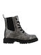 Anatomical Kids Boots with Laces Gray