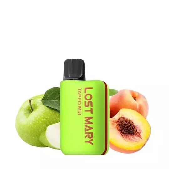 Lost Mary Tappo Air Einweg-E-Zigarette Apple Pfirsich 2ml 20mg Orange
