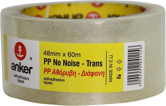 Komet Ταινία Συσκευασίας Αθόρυβη 48mm x 60m Διάφανη 6τμχ