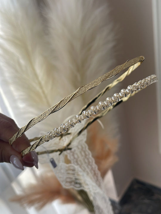 His & Hers Handmade Silver Plated Wedding Crowns with Crystals to Decorate Women's Forehead