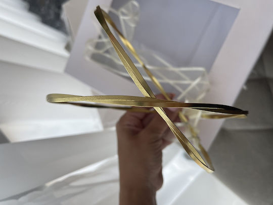 Dreamers Versilbert Hochzeitskronen Gold Kombination 2 Techniken Glänzend Matt