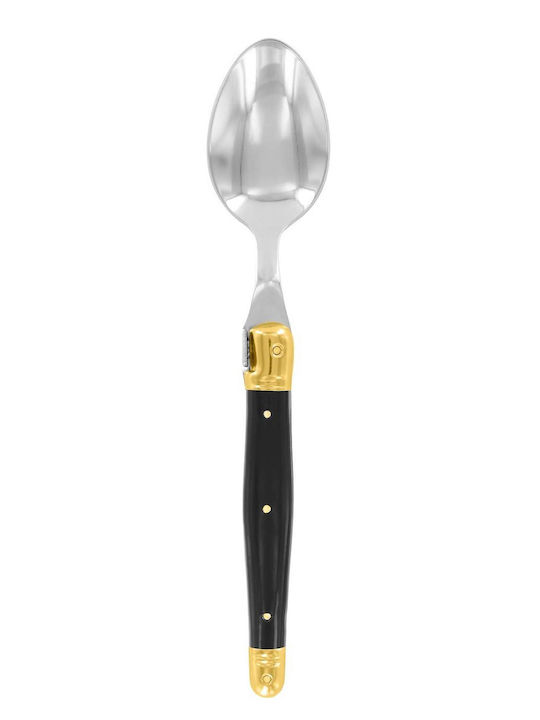 Andre Verdier Dinner Stainless Steel Black Spoons