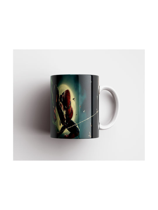 White Ceramic Mug 330ml Spiderman Dp4606