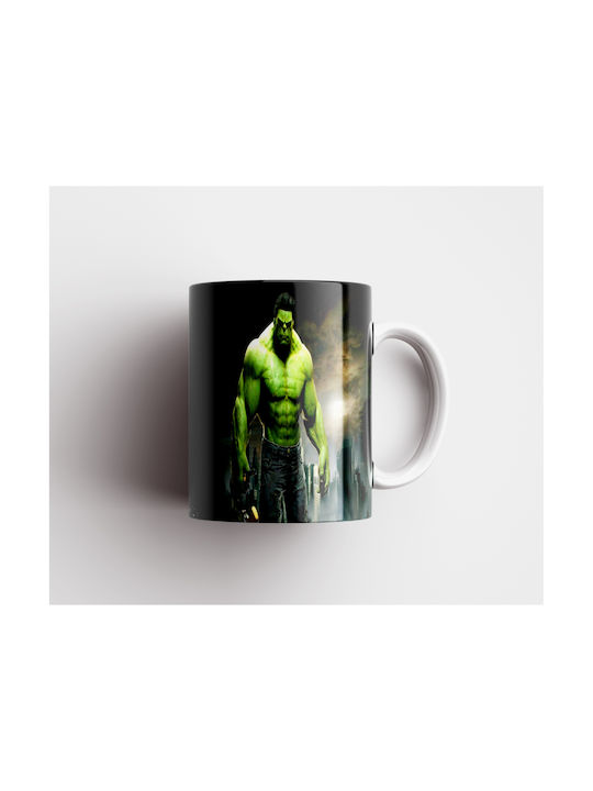 White Ceramic Mug 330ml Hulk Dp4601