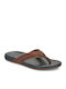 Ανδρικά Flip Flops Ανατομικά Καφέ