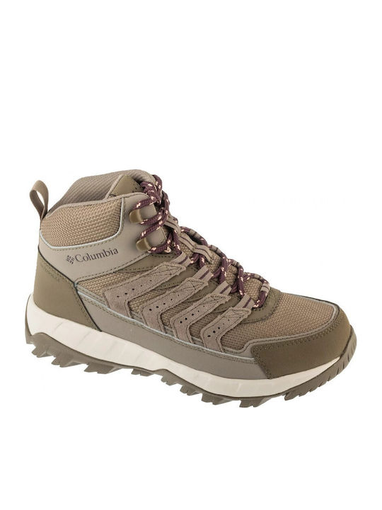 Columbia Strata Trail Mid Wp Γυναικεία Ορειβατικά Καφέ