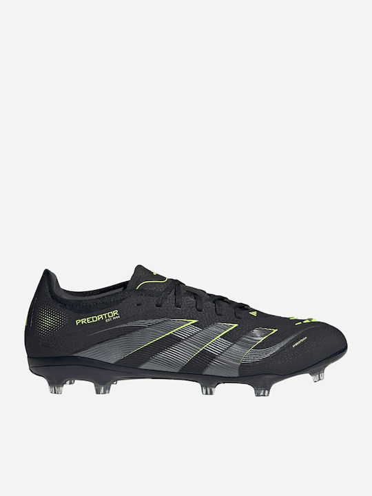adidas Predator Pro FG Ποδοσφαιρικά Παπούτσια με Τάπες Μαύρα adidas Predator Pro FG Ποδοσφαιρικά Παπούτσια με Τάπες Μαύρα